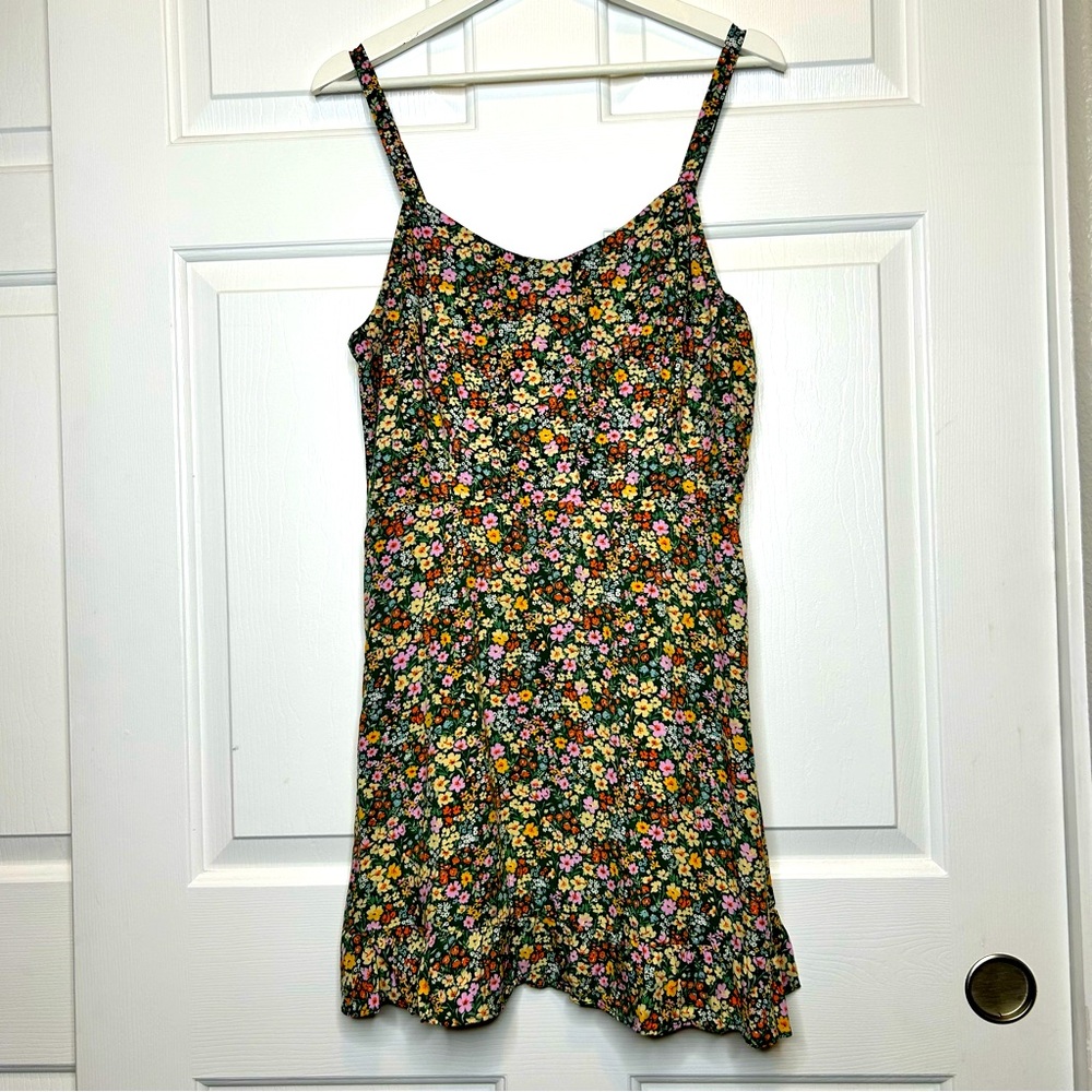 Cute Floral Dress- Large Petite